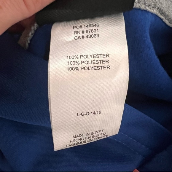 New York Giants NFL Football Team Apparel Official Hoodie Kids’ Size Large 14/16 - Picture 6 of 7